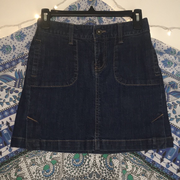 Calvin Klein Jean Skirt - Picture 1 of 4